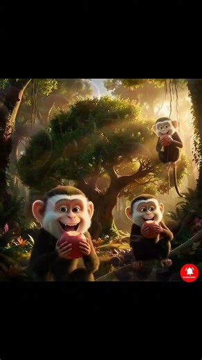 A Fallen Apple Changed the Whole Jungle 🍎 | One Small Seed, One Big Miracle | 3D Animated Story