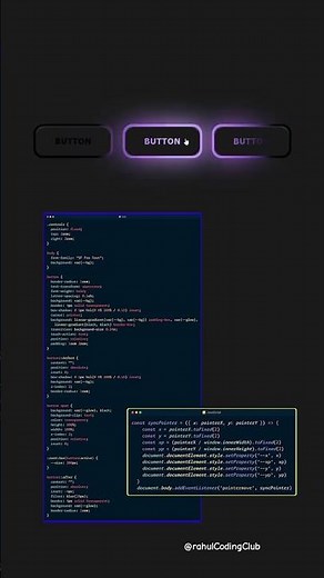 Button Animation using CSS 💚 #button #animation #css #buttonanimation #devfest #jslogic #frontend