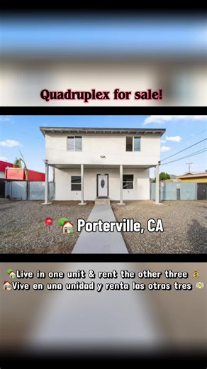 Quadruplex for Sale in Porterville, CA - $539,900