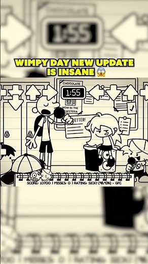 New Song is CRAZY 😱 | Wimpy Day New Update [FNF]