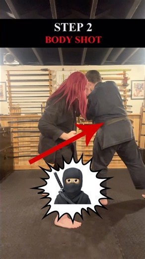 How To Do a BODY SHOT in a FIGHT 🥷🏻 #Shorts #Taijutsu #MartialArts