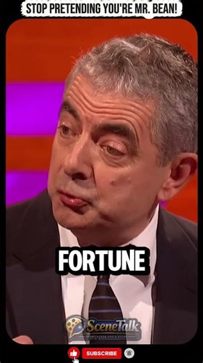 Rowan Atkinson: The Truth About Being Mr. Bean #RowanAtkinson #MrBean #shorts