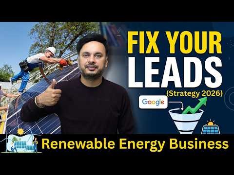 How to Grow a Renewable Energy Business? | Lead Generation Strategy 2026
