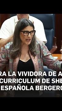 Ayuso the freeloader wishes she had Sheinbaum’s resume: Spanish MP Bergerot