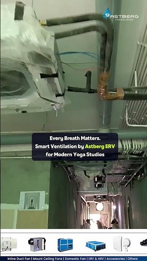 Sealed studio mein stuffy feel aata hai? Yeh solution dekho #airflow #installation