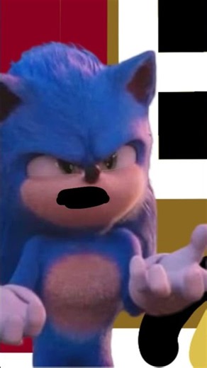 sonic and the polar express remade clip (note the music of this scene is a surprised)