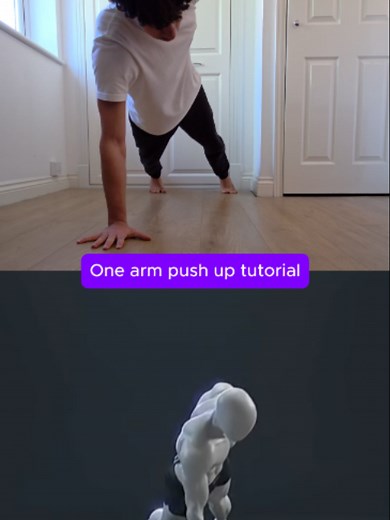 The only one arm push up tutorial you need! #calisthenics #workout #bodyweighttraining #fitnessstruggles #gym