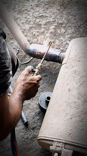 Exhaust Leak Fix | Silencer Repair | Welding Work | Noise Problem Solved