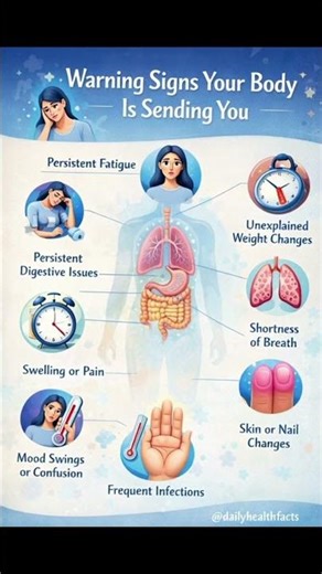 Warning Signs Your Body Is Sending You 🚨 Don’t Ignore These Signals
