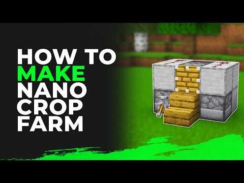 Easy & Fast Nano Crop Farm in Minecraft 26.1 (Tutorial)