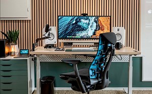 【Desk Tour】创意简单的桌面设计 | 家庭办公室 | 机翻桌面美学分享 - My DREAM Desk Setup & Office Tour