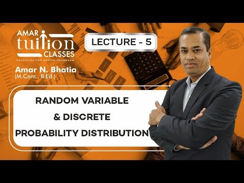 #5 Random Variable & Discrete Probability Distribution Part 2 Stats 12th Std GSEB | Guj Board 12 |