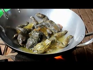 Frogs Cooking| Amazing Fried Frogs| Village Food