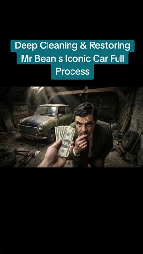 Deep Cleaning Mr Bean's Iconic Car Restoration Process