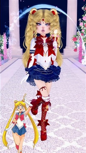 SAILOR MOON OUTFIT TUTORIAL IN DTI!!❤️ #dresstoimpress