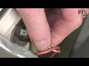 GE Dryer Repair - How to Replace the Bias Thermostat