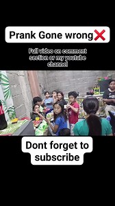 80K views · 463 reactions | Prank gone wrong❌ watch the full video on the comment section or youtube channel #12yearsoldcontentcreator #fbreelsfypシ゚viralシ #princessjoypost #PrincessJoy #happier #everyone #princessjoyminivlog #princessjoyvlog | Princess Joy's Vlog | Facebook