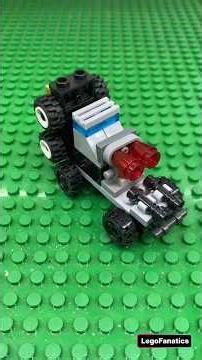 How to Build a Micro LEGO Mobile Rocket Launcher Vehicle