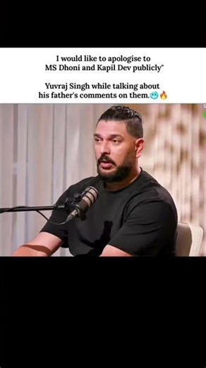 I Want To Publicly Apologise To MS Dhoni & Kapil Dev" 😔 | Yuvraj Singh On Father's Comments