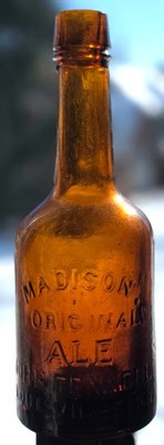 VERY RARE Late 1800s Madison Original Ale John Fennell Louisville KY Beer Bottle | eBay