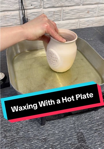 Enhancing Pottery Waxing Using a Hot Plate Technique