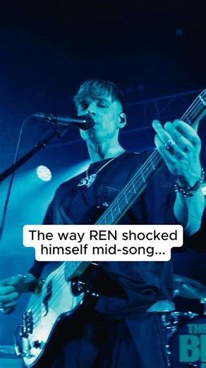 The Way REN Shocked Himself Mid-Song... 😳 @RenMakesMusic #music #live