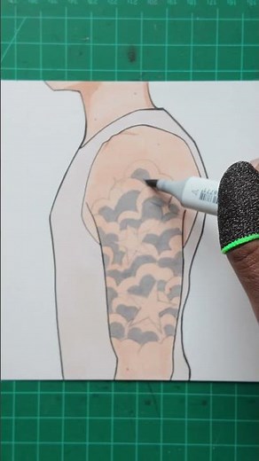How To Draw Tattoos! #shorts ✒️