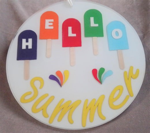 Popsicle Resin Sign/decor - Etsy