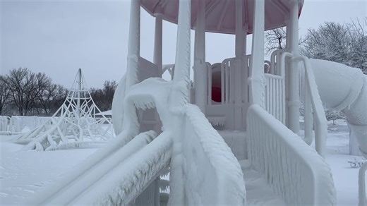 36K views · 1.3K reactions | Intense 50mph wind, -20 winchill and heavy lake effect snow. It wasn’t easy to film but I did for you all. Massive waves slam the lighthouse adding layer after layer of ice. Frozen playground at the end. We haven’t seen ice like this in years! Christmas Blizzard of 2022 Saint Joseph, Michigan 12/24/22 View in HD, thank you for sharing! **to use in a commercial player contact licensing@storyful.com** | Nates Dronography | Facebook
