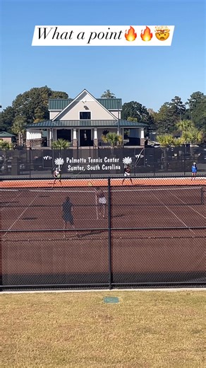 This doubles final has been crazy!! Check out this highlight🎾🎾 #ustaprocircuit #w15 #sctennis #procircuit #itf #wtt #WTT #sumtersc #lovesumter #lovetennis #investinviteserve #palmettotenniscenter #sumter | Palmetto Tennis Center