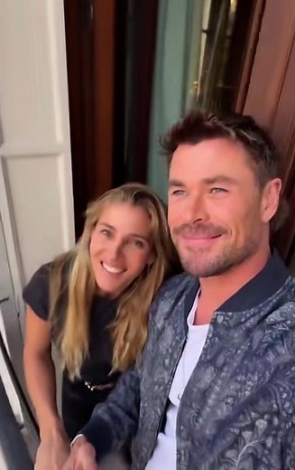 Chris Hemsworth & Elsa Pataky’s Love Story 💕🔥 #chrishemsworth #thor #avengers