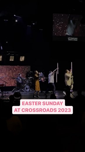 A small recap of Easter Sunday atCrossroads!Missed a message? Holy Week Services are available on YouTube!#easter #eastersunday #heisrisen | Crossroads Community Church