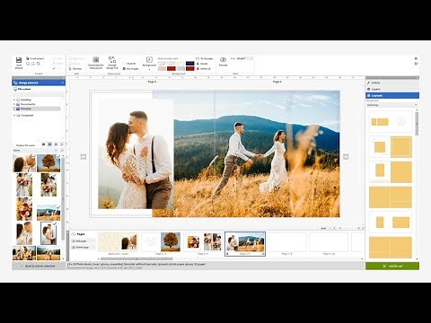 Fotobuch in der Saal Design Software gestalten