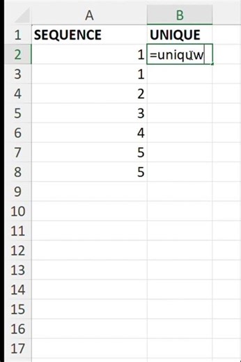Eliminate Duplicates in Excel with UNIQUE Function! ✨