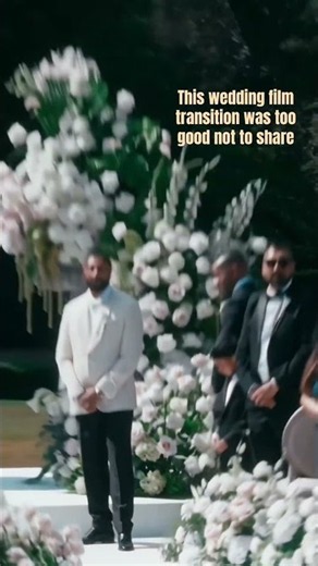 This Wedding Film Transition Was Too Good Not To Share!