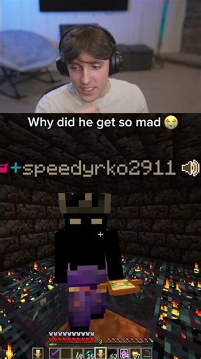 Why did he get so mad…