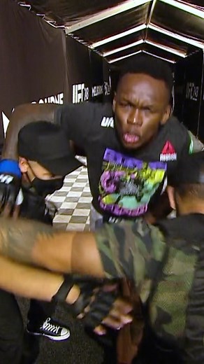 Izzy’s style is just UNMATCHED 🕺💥 #ufc #israeladesanya #walkout #ufc271