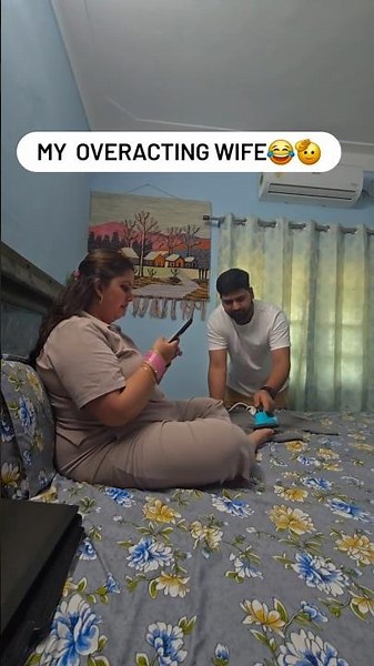 Error 404: Heat Not Found ❌️🔥 #dramaqueen #prank #comedyreels #relatable #comedycouple