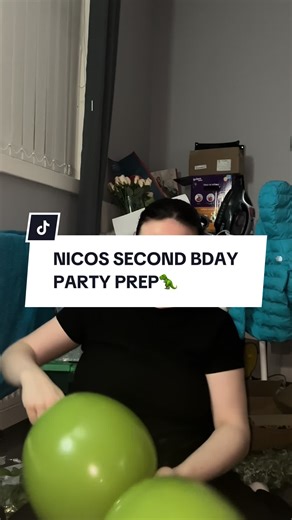 Preparing for Nico’s Dino-Themed Second Birthday Party