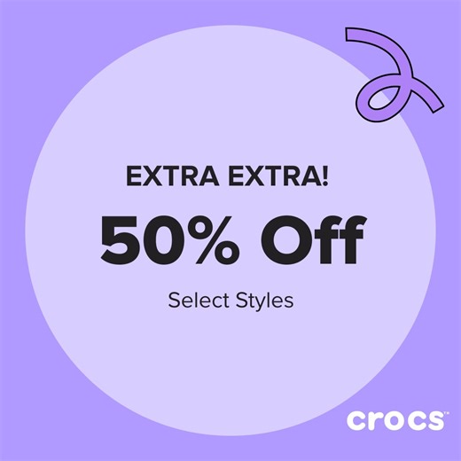 658K views · 209 reactions | Flash Sale! Get an Extra 50% Off Clearance. Select Styles. Use promo code BLOWOUTSALE at checkout! | Crocs | Facebook