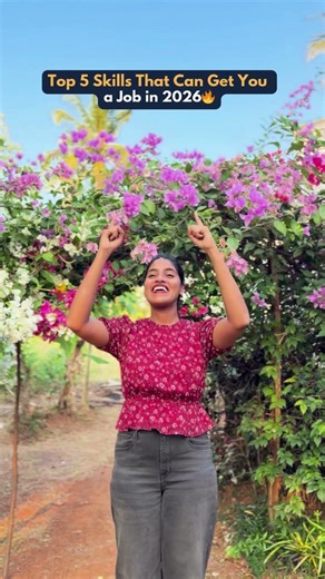 Top 5 Skills That Can Get You a Job in 2026🔥