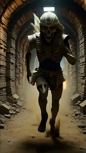 Terrifying Human Skeleton Runs Toward Us 😱 Caught on Camera