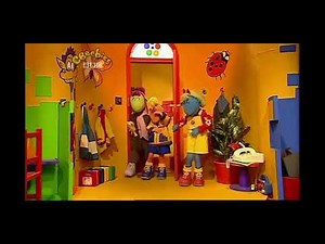 Bella slams the door onto Jake's finger and cries | Be Safe with the Tweenies (2004)