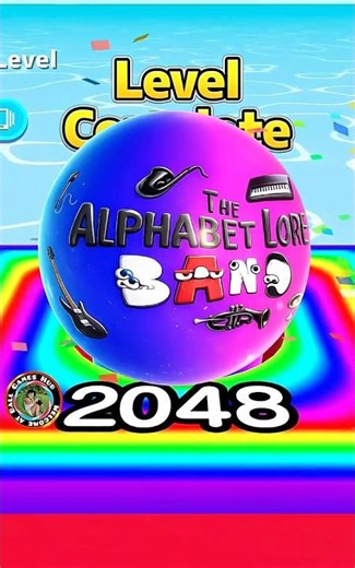 A–Z Alphabet Lore Band in Ball Run 2048 #ballgameshub 😱🔥 #shorts