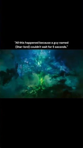 This line refers to a crucial moment in Avengers: Infinity War involving Peter Quill (Star-Lord).