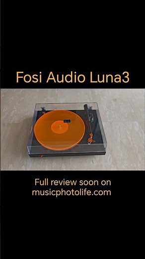 Unboxing Fosi Audio Luna3 Turntable Preorder at Kickstarter