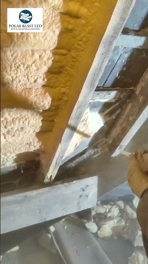 spray foam insulation removal