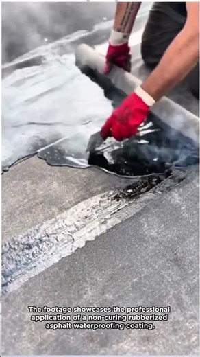 Waterproofing That Never Cracks: Non-Curing Rubberized Asphalt Application
