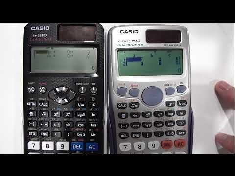 991EX vs 991ES plus เปรียบเทียบในการแก้สมการ