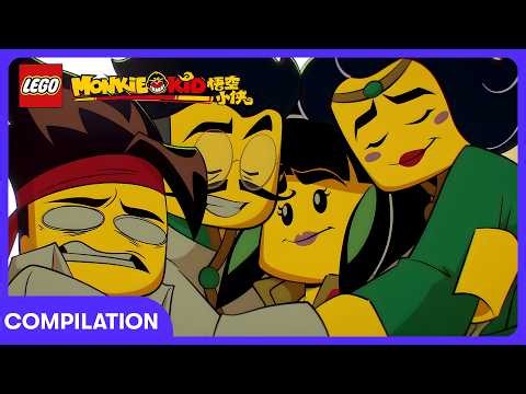 Coming Home! 🏡 😱 | LEGO Monkie Kid | WildBrain Kids